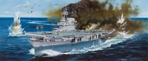 MERIT 1/350 美國 航空母艦 CV-5 約克鎮